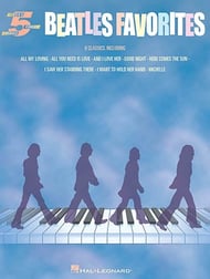 Beatles Favorites piano sheet music cover